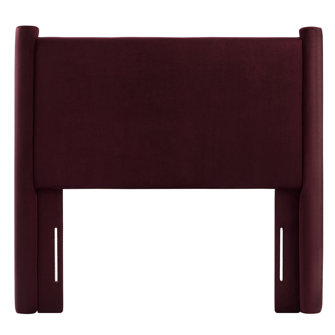 Rae Plush Velvet Twin Headboard