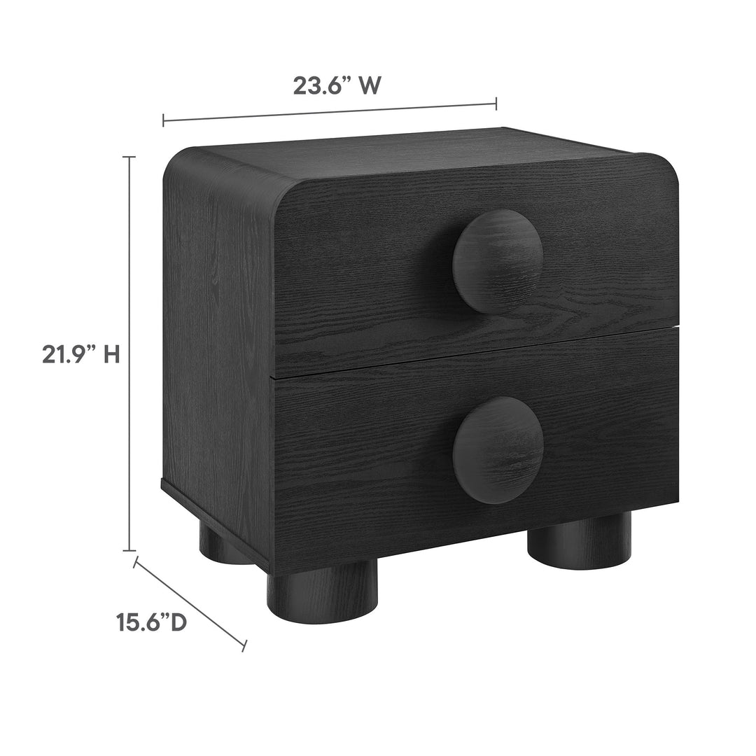 Sonora 2-Drawer Nightstand