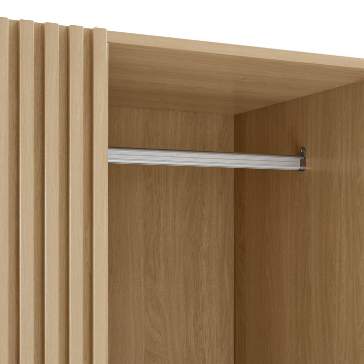 Refine 2-Door Wardrobe Closet