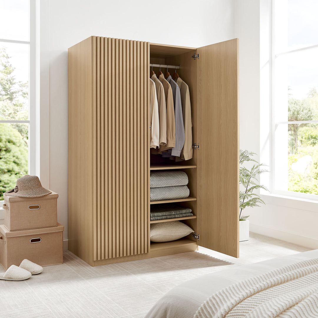 Refine 2-Door Wardrobe Closet