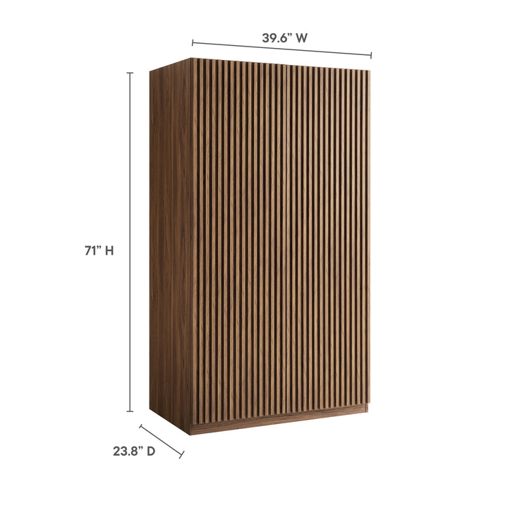 Refine 2-Door Wardrobe Closet