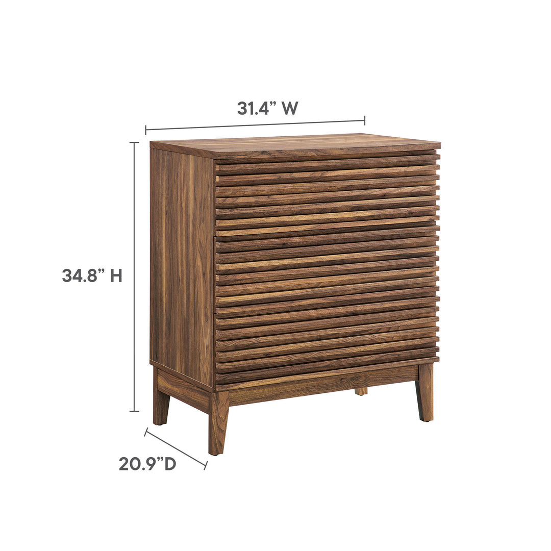 Regal Loft 3-Drawer Nightstand