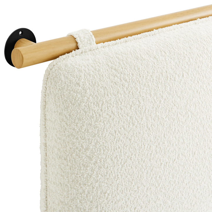 Ashby Woven Chenille Queen Headboard