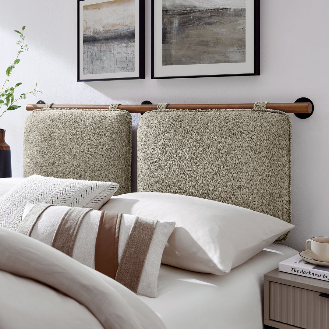 Ashby Woven Chenille Queen Headboard