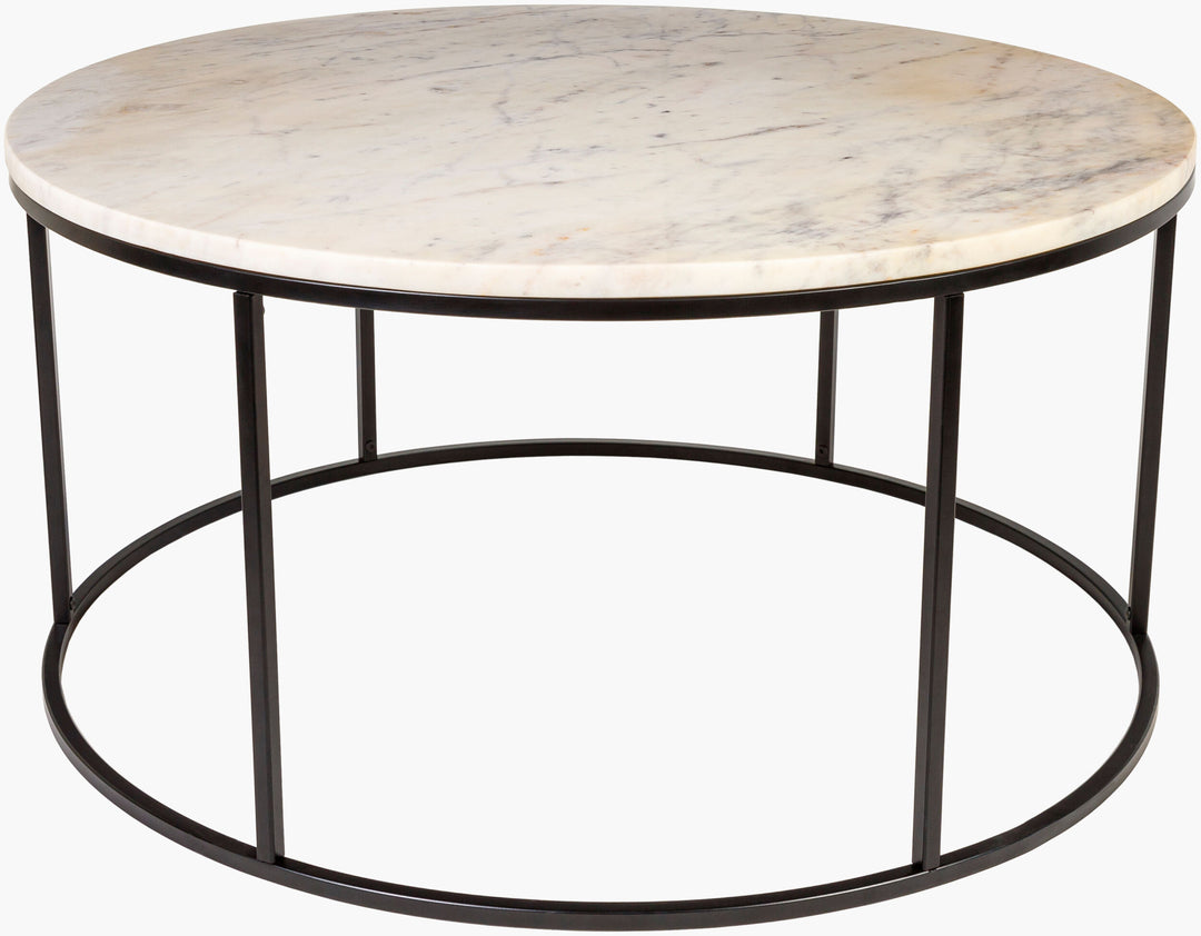 Rian Round Marble Coffee Table