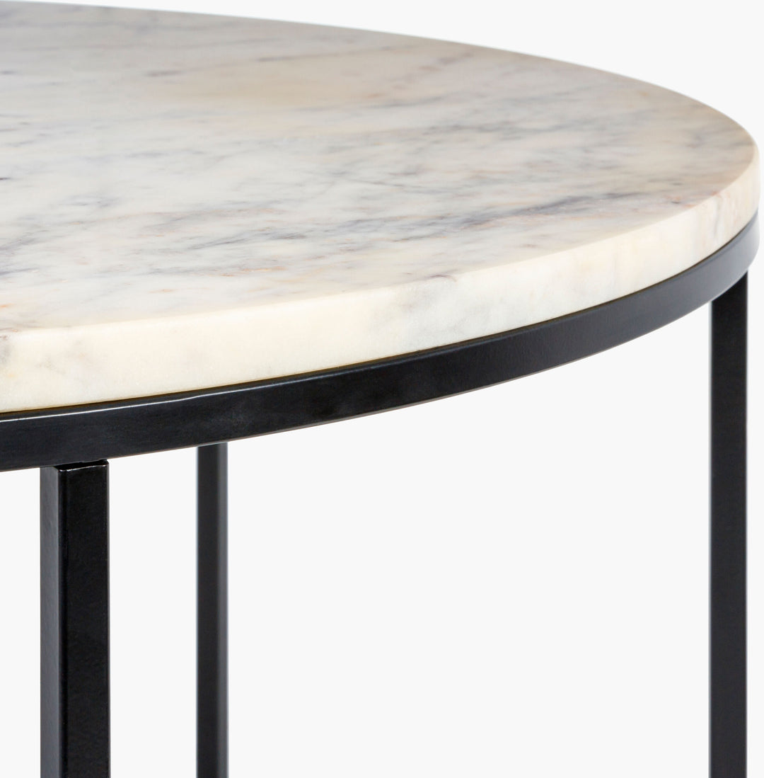 Rian Round Marble Coffee Table