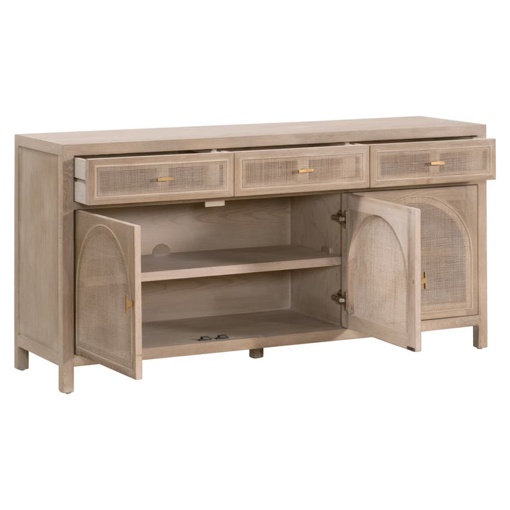 Cane Media Sideboard