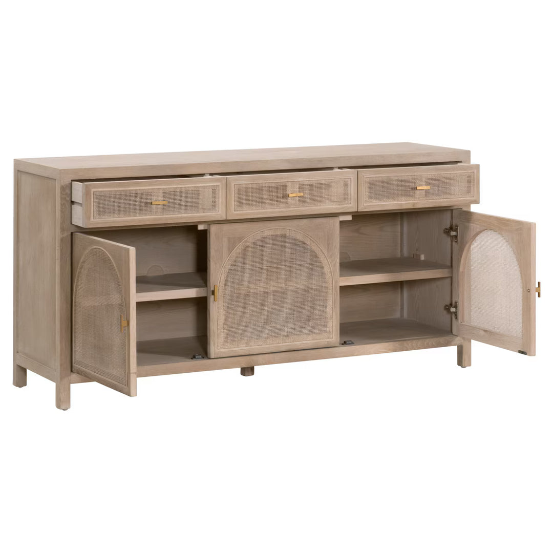 Cane Media Sideboard