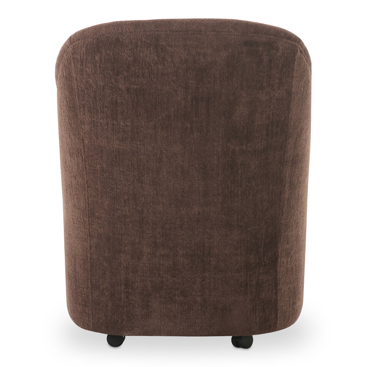 ComfyCurve Rolling-Stationary Dining Chair