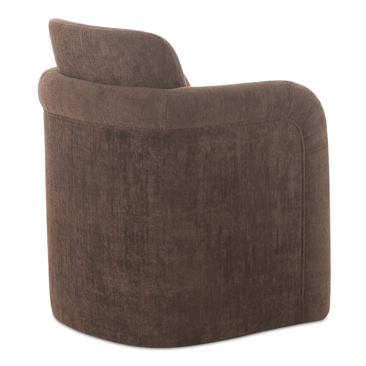 Elegant Swivel Dining Stool with Floating Seat Design