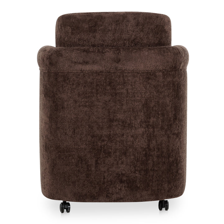 Elegant Swivel Dining Stool with Floating Seat Design