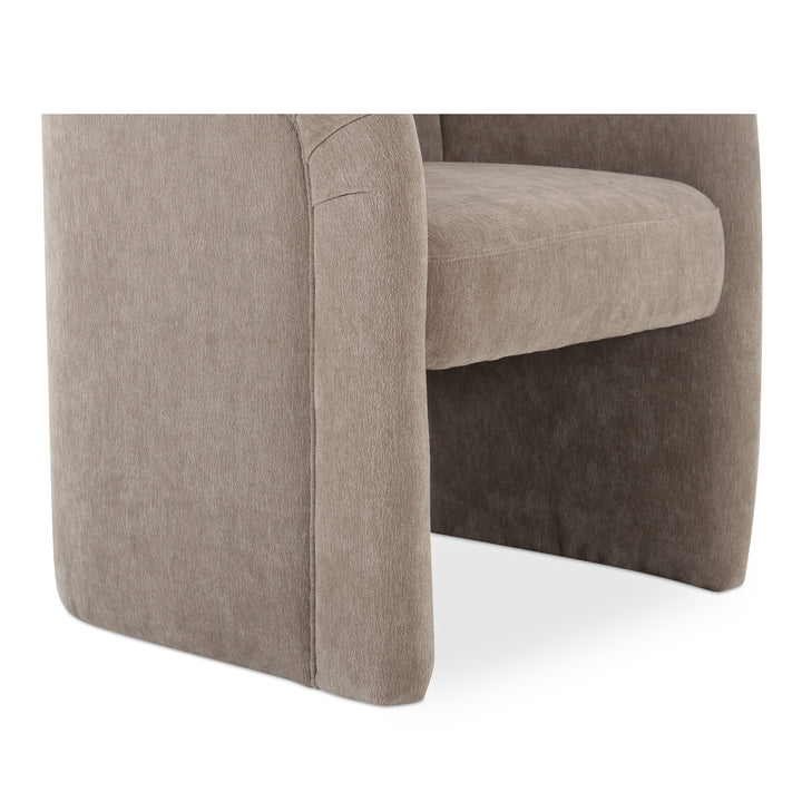 Elegant Swivel Dining Stool with Floating Seat Design