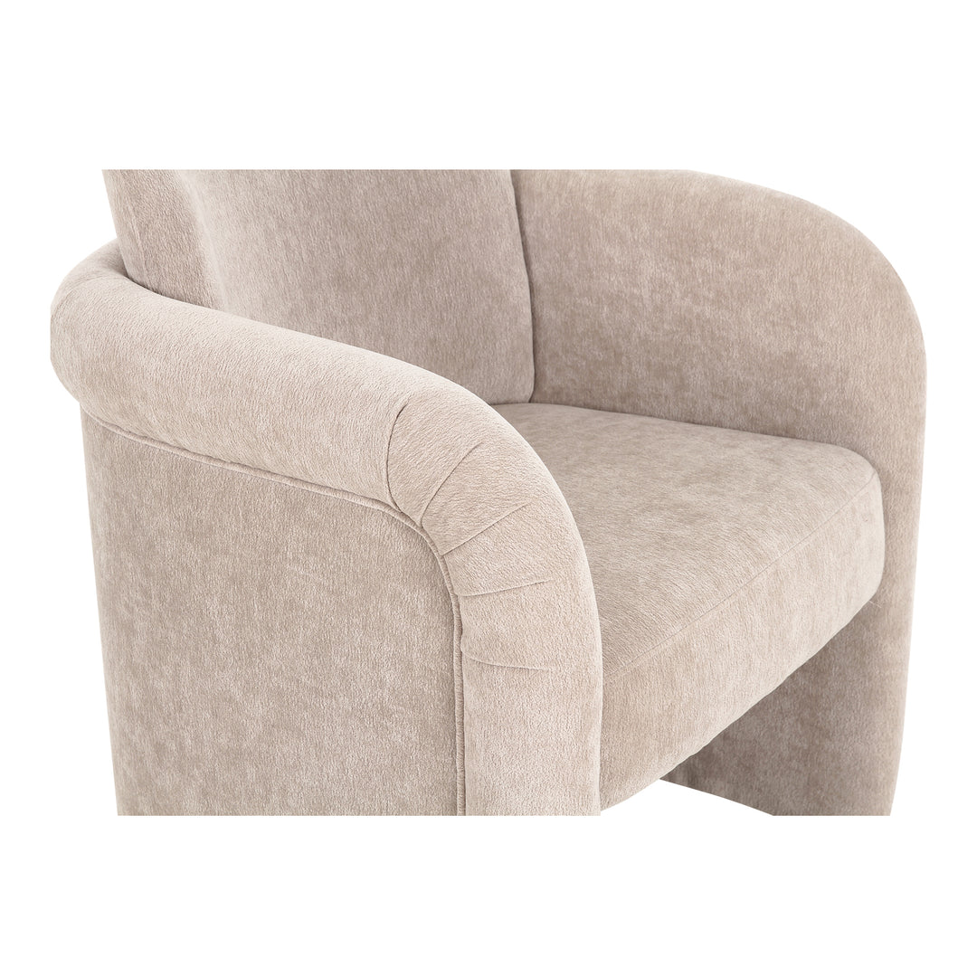 Elegant Swivel Dining Stool with Floating Seat Design