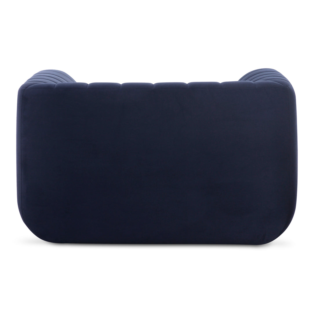 Luxe Curve Lounger: Modern Art Deco Inspired Seating
