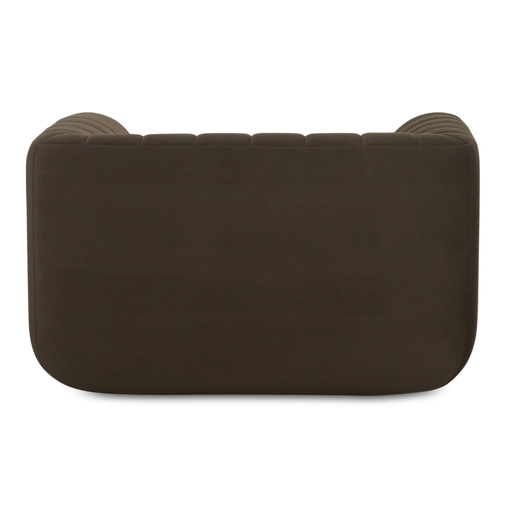 Luxe Curve Lounger: Modern Art Deco Inspired Seating