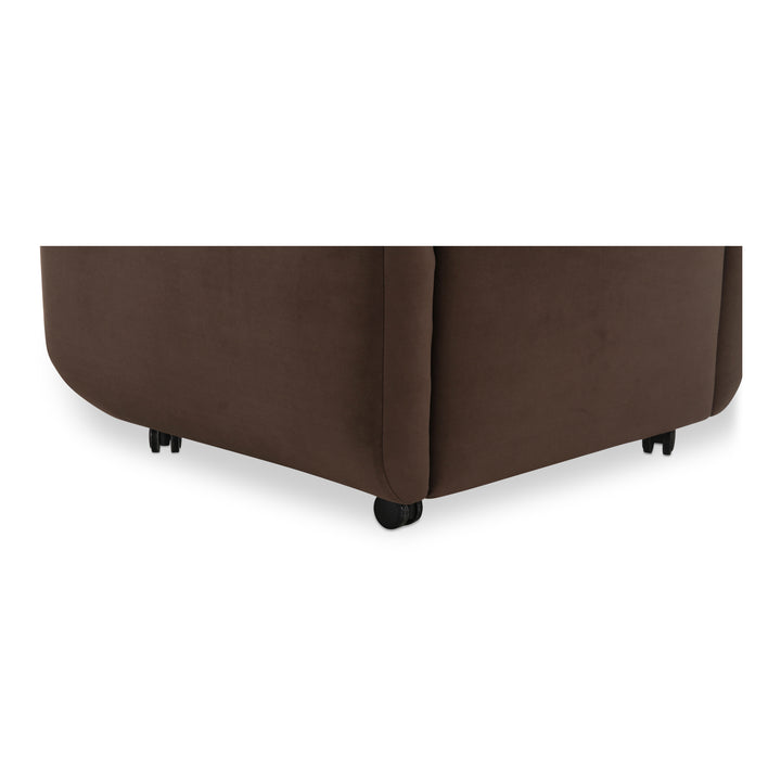 Elegant Velvet Swivel Diner Chair