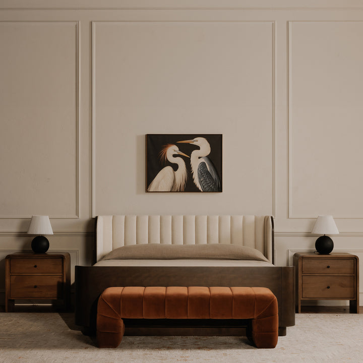 Luxe Velvet Snuggle Bench