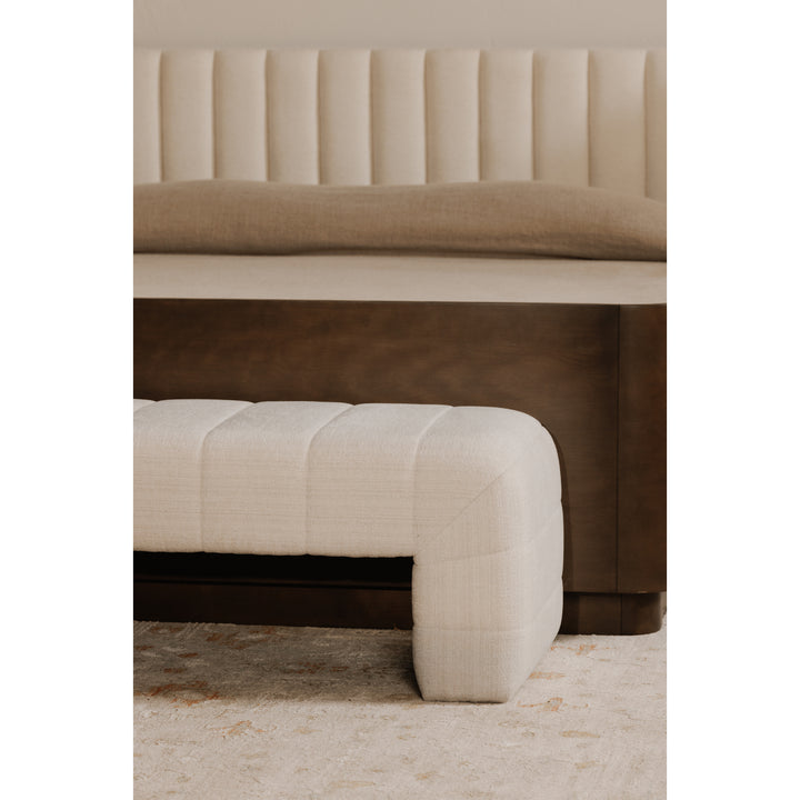Luxe Velvet Snuggle Bench