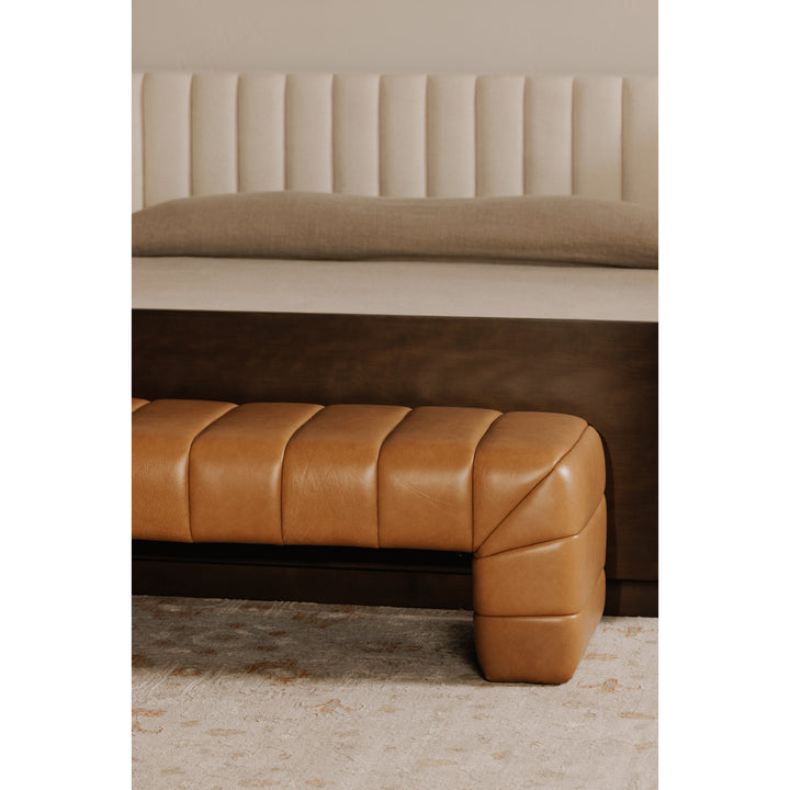 Luxe Velvet Snuggle Bench