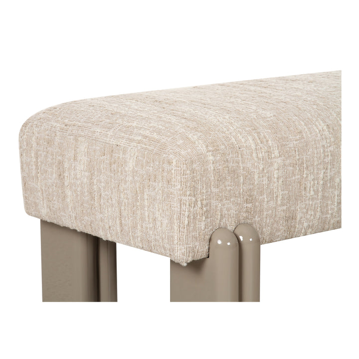 Modern Contrast Bench: A Fusion of Style & Comfort