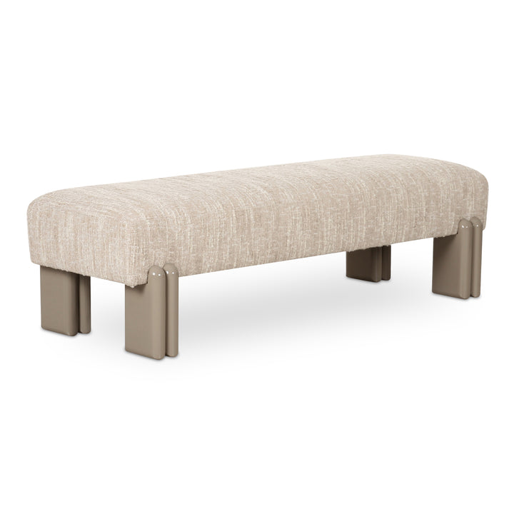 Modern Contrast Bench: A Fusion of Style & Comfort