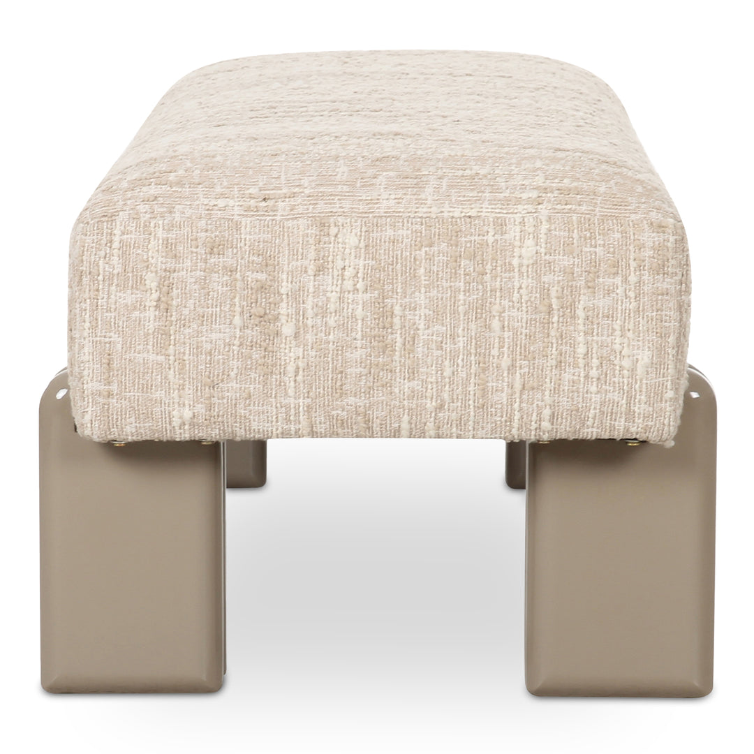 Modern Contrast Bench: A Fusion of Style & Comfort