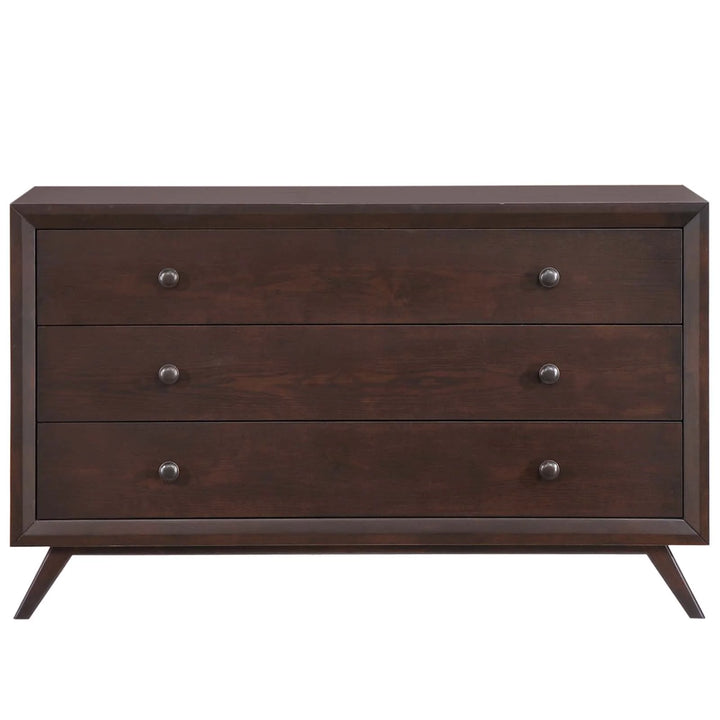 Cary Wood Dresser - Cappuccino
