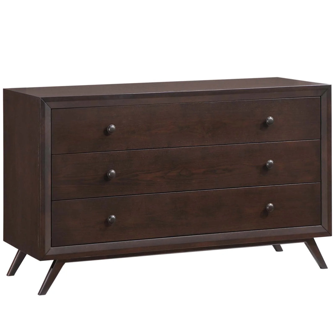 Cary Wood Dresser - Cappuccino