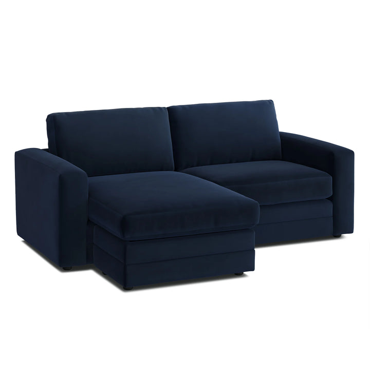 Riley Velvet Reversible Storage Right Sectional