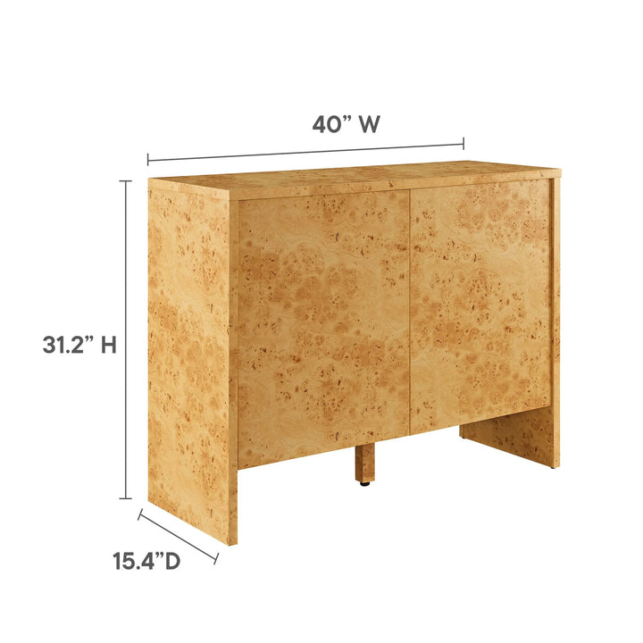 Huxley 40" Burl Wood Sideboard