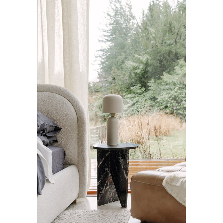 Zenstone Geometric Side Table