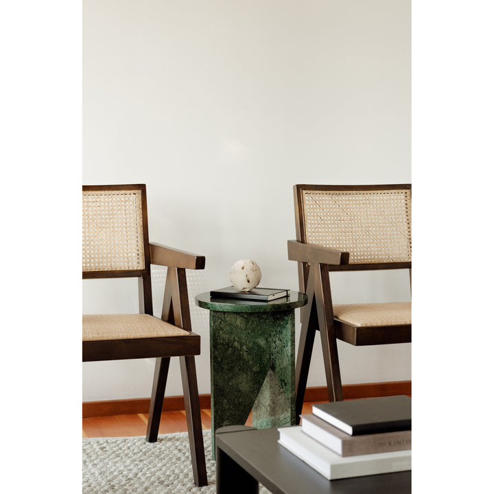 Zenstone Geometric Side Table