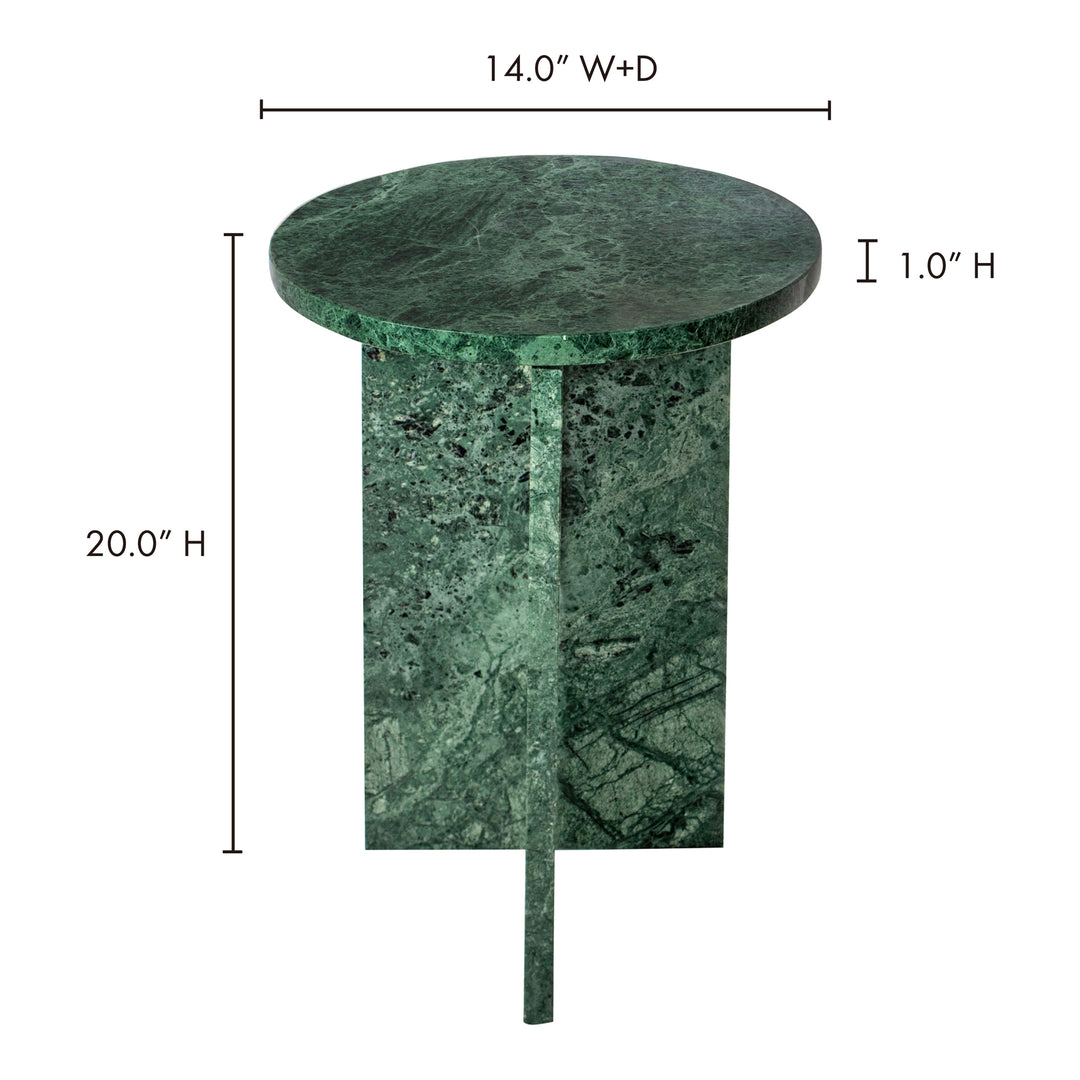 Zenstone Geometric Side Table