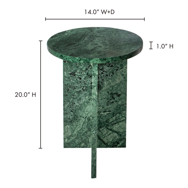 Zenstone Geometric Side Table
