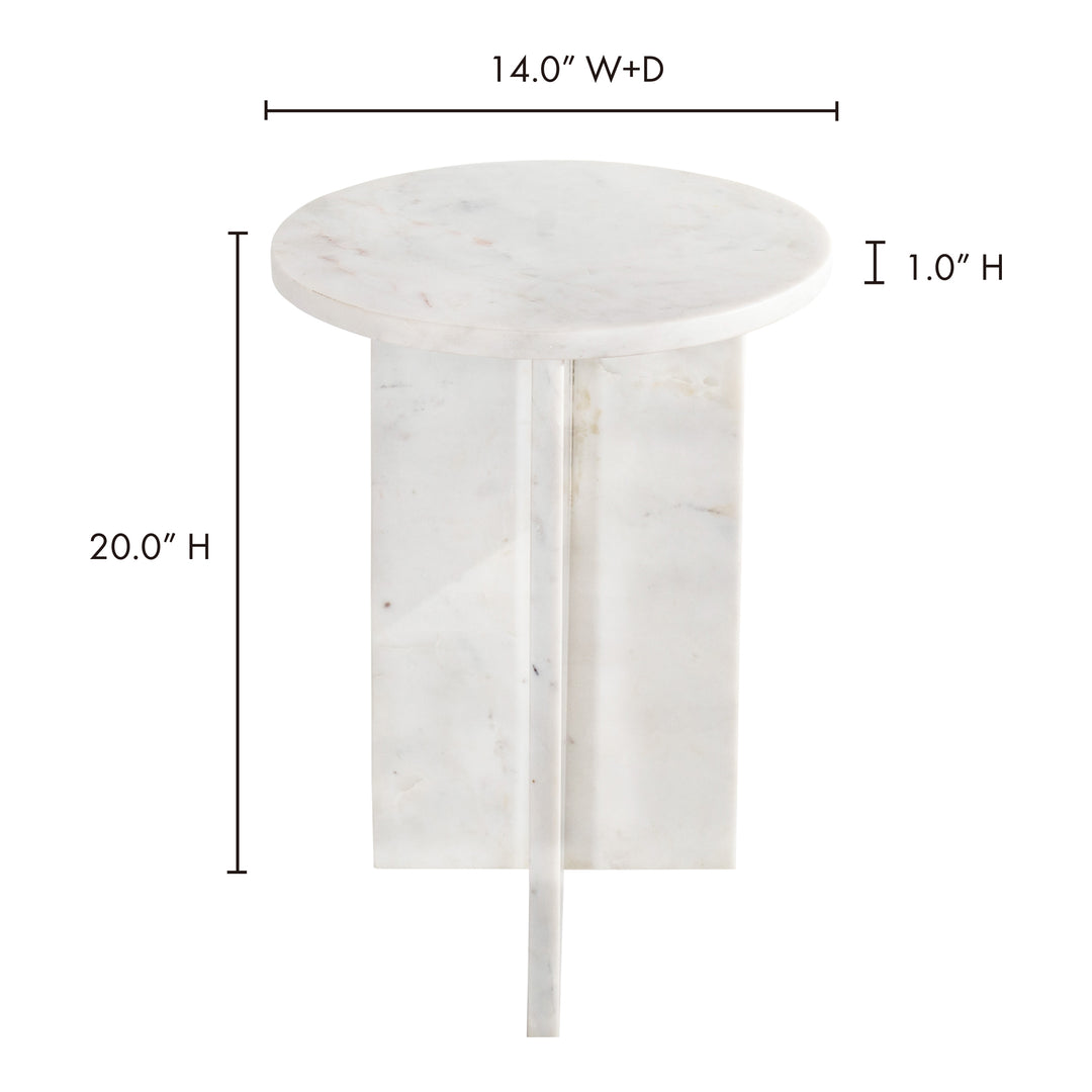 Zenstone Geometric Side Table