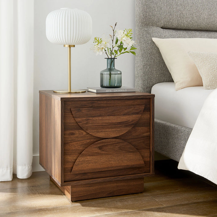 Balta Walnut Nightstand