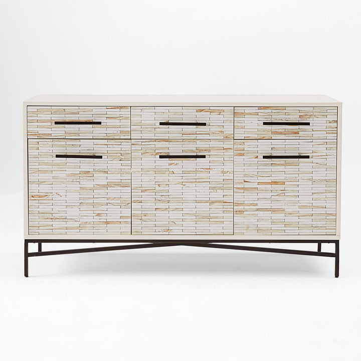 Wood Tiled Buffet