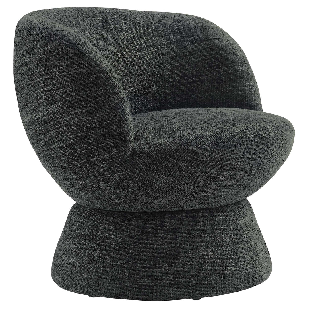 Cena Swivel Chair - Charcoal