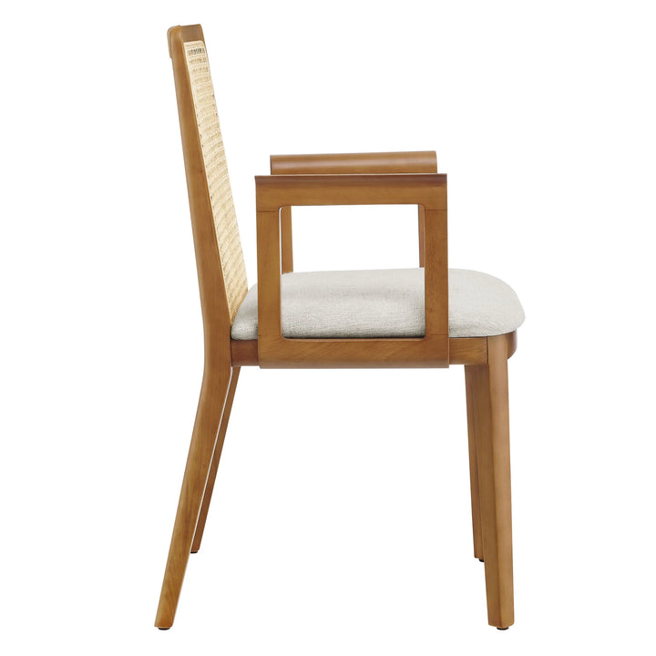 Cana Honey and Ivory Dining Armchair