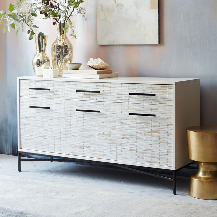 Wood Tiled Buffet