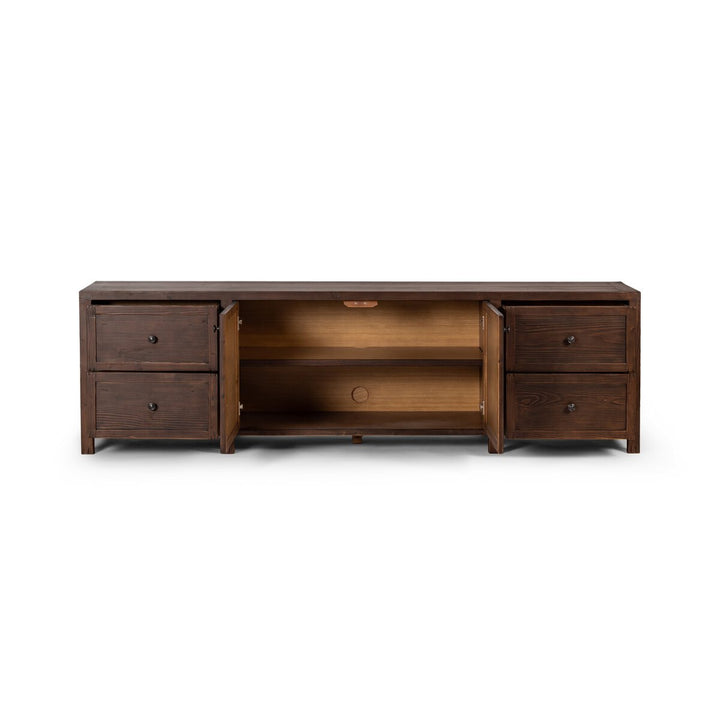 Agnes Dark Wood Media Console