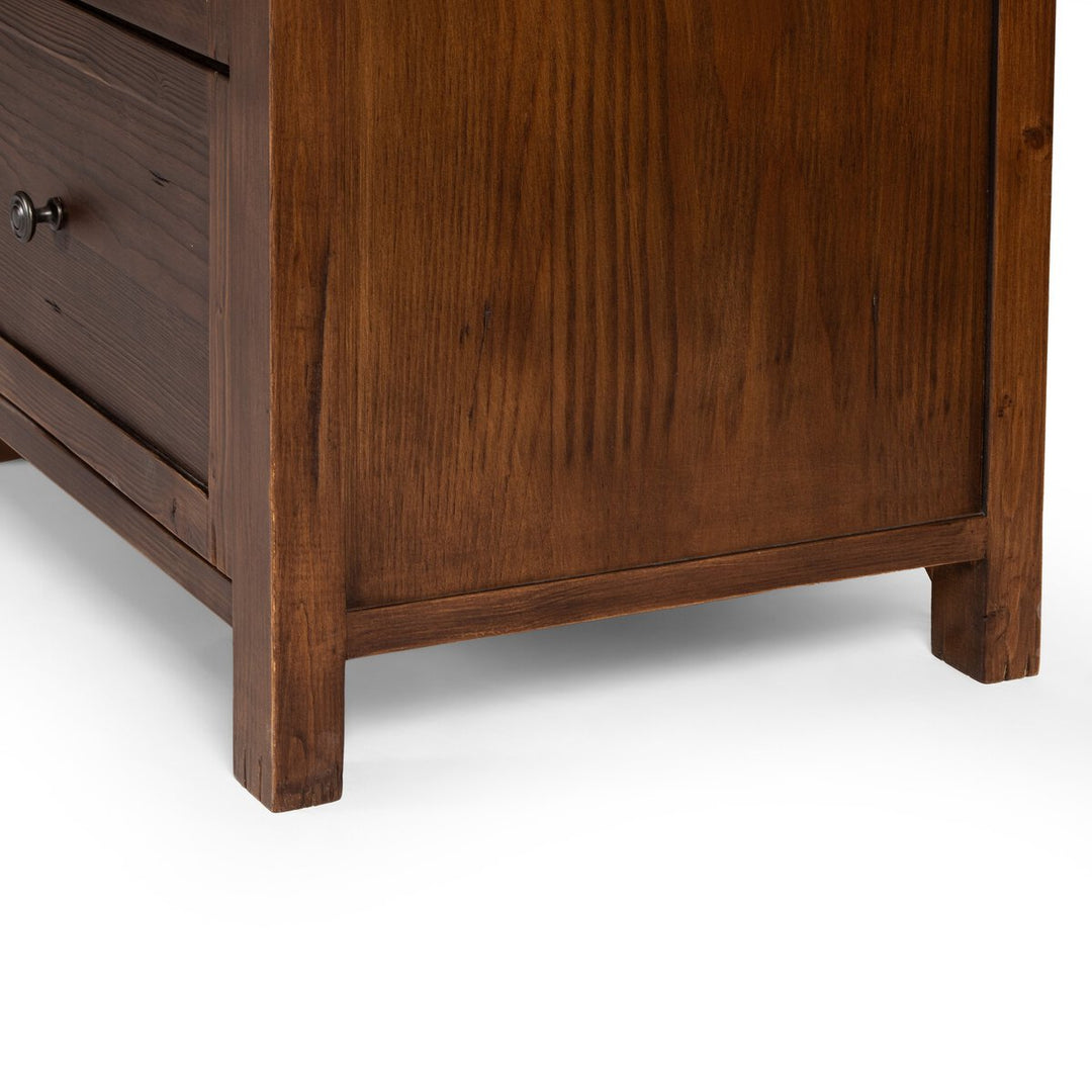 Agnes Dark Wood Media Console