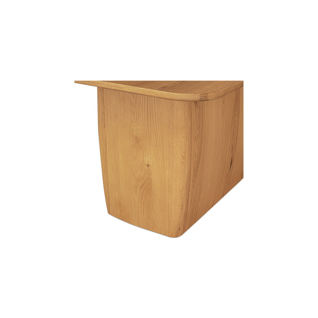 Vintner's Gather Round Table - Rustic Oak