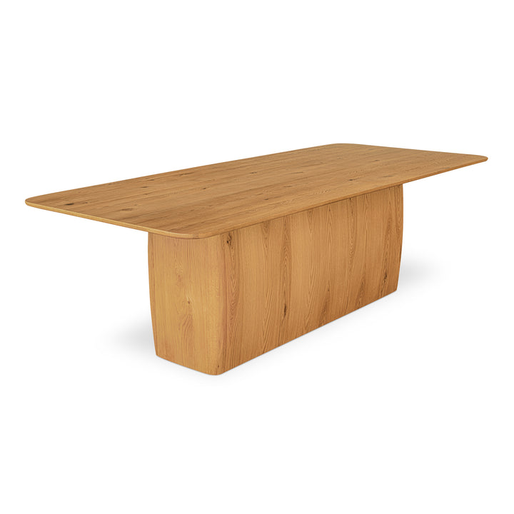 Vintner's Gather Round Table - Rustic Oak