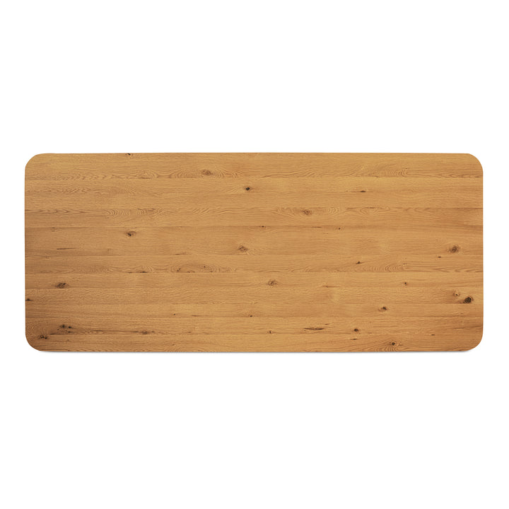 Vintner's Gather Round Table - Rustic Oak