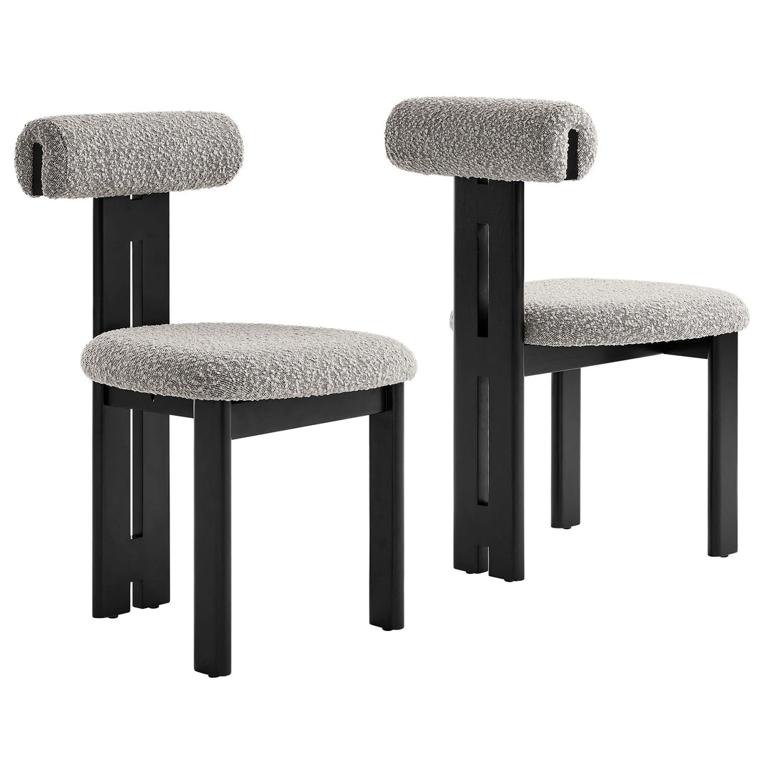 Orina Taupe Dining Chair - Set of 2