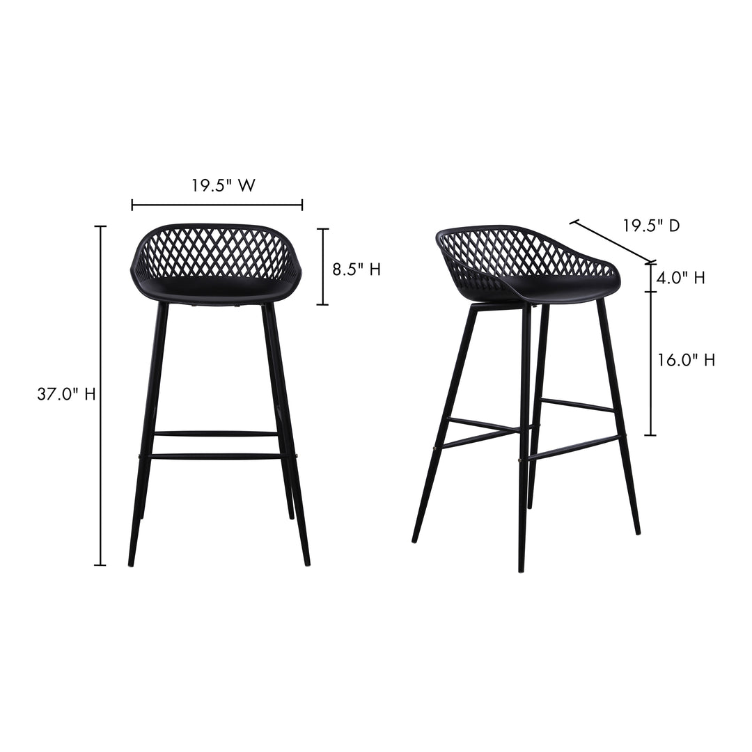 Plaza Outdoor Barstool - Set of Two