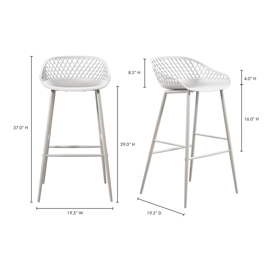 Plaza Outdoor Barstool - Set of Two