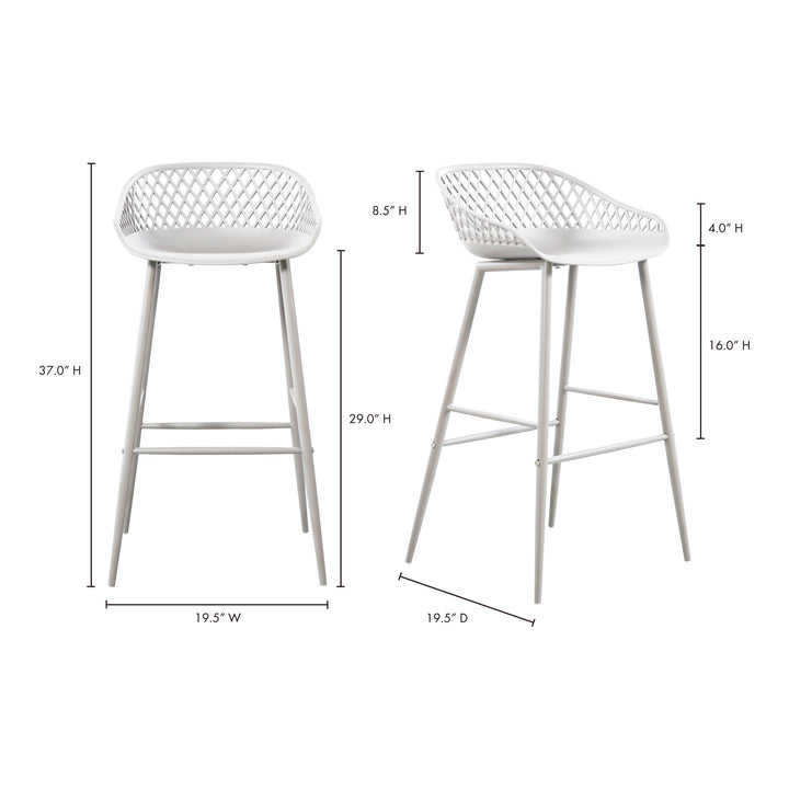 Plaza Outdoor Barstool - Set of Two
