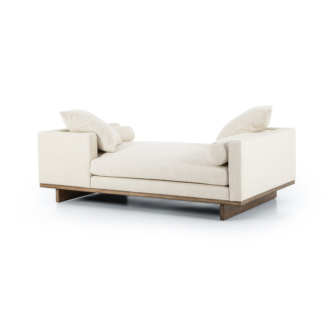 Enderwood Taupe Chaise